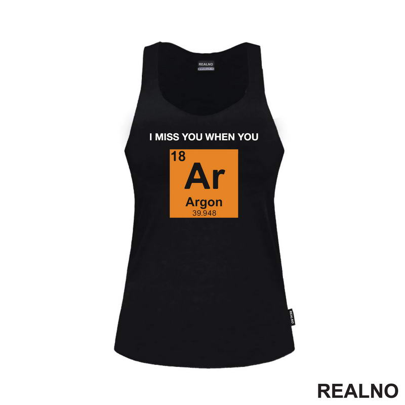 I Miss You When You - Argon - Geek