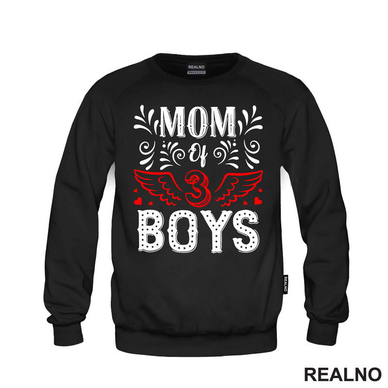 Mom Of 3 Boys - Mama i Tata - Ljubav