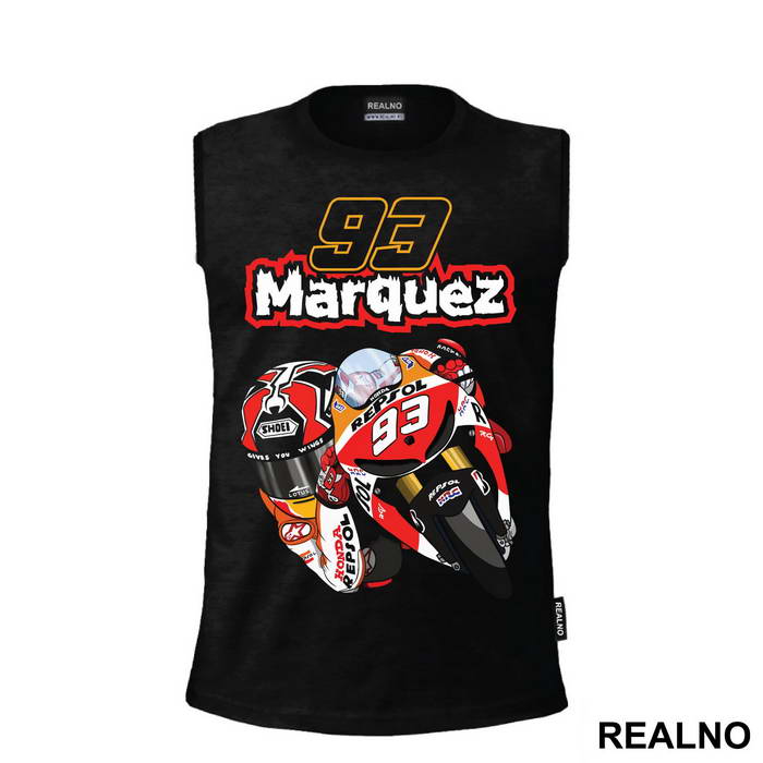 Marquez 99 On The Bike - 93 - MotoGP - Sport - Majica