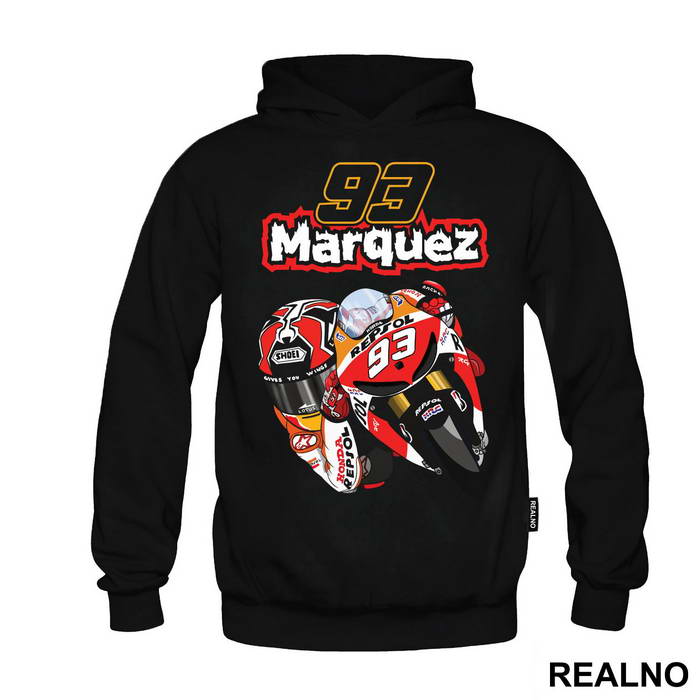 Marquez 99 On The Bike - 93 - MotoGP - Sport - Majica