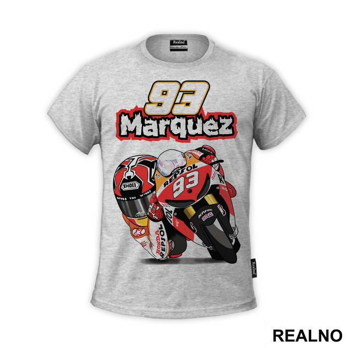 Marquez 99 On The Bike - 93 - MotoGP - Sport - Majica