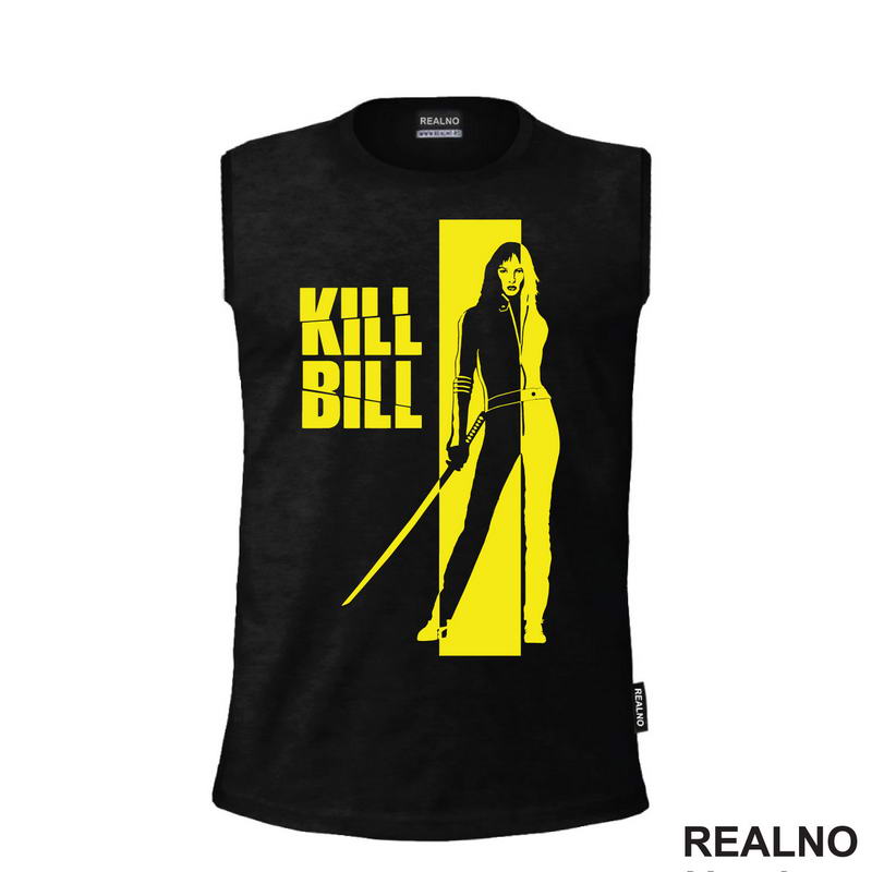 Kill Bill - Yellow Silhouete