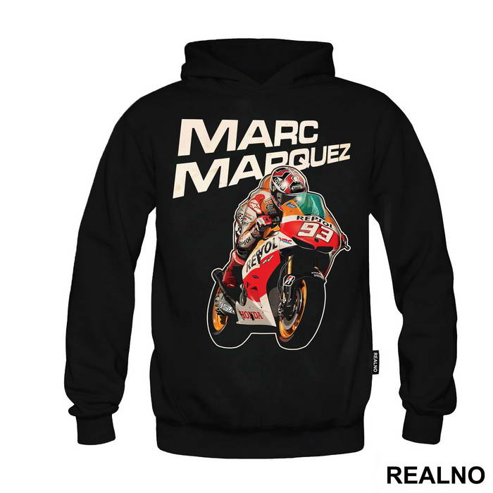Marc Marquez Riding - 93 - MotoGP - Sport - Majica