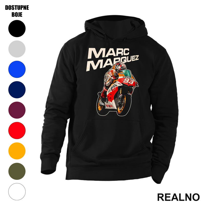 Marc Marquez Riding - 93 - MotoGP - Sport - Majica