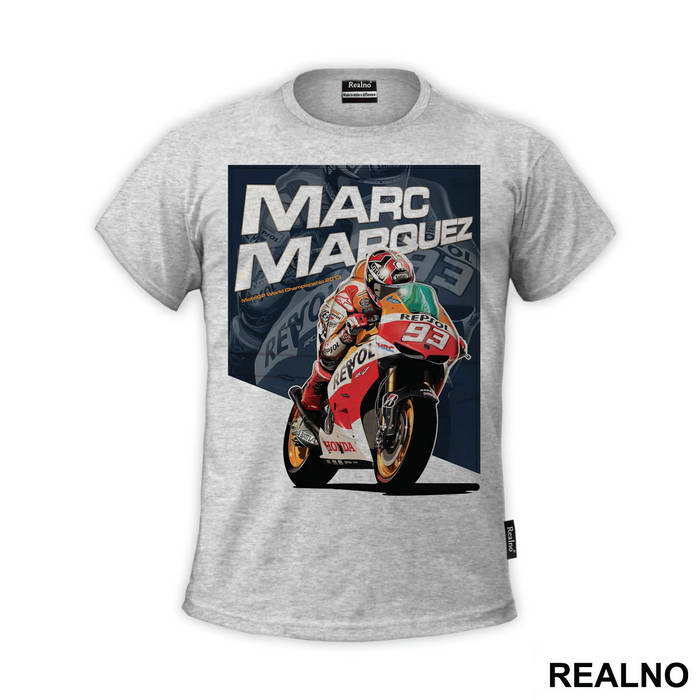 Marc Marquez Riding - 93 - MotoGP - Sport - Majica