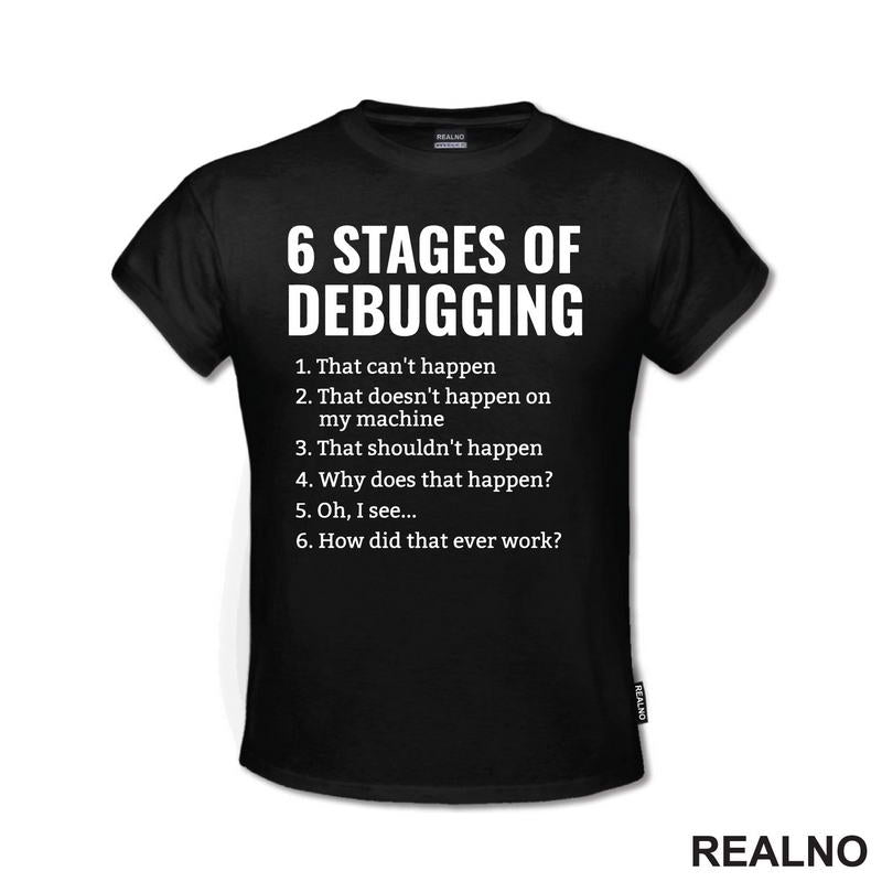 6 Stages Of Debugging - Geek