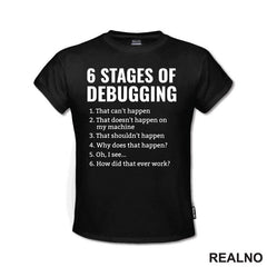 6 Stages Of Debugging - Geek