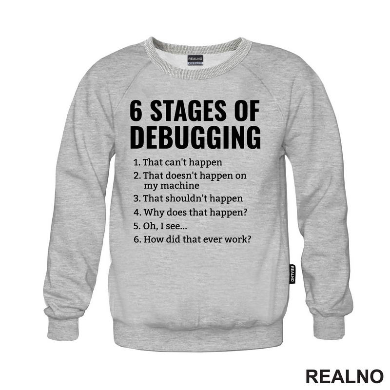 6 Stages Of Debugging - Geek