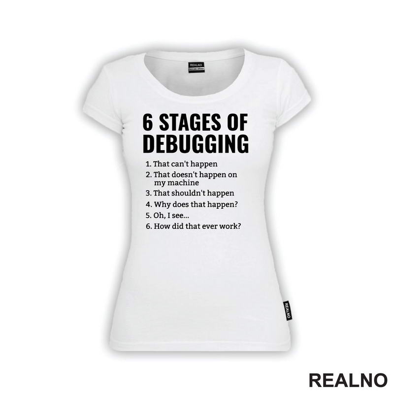 6 Stages Of Debugging - Geek