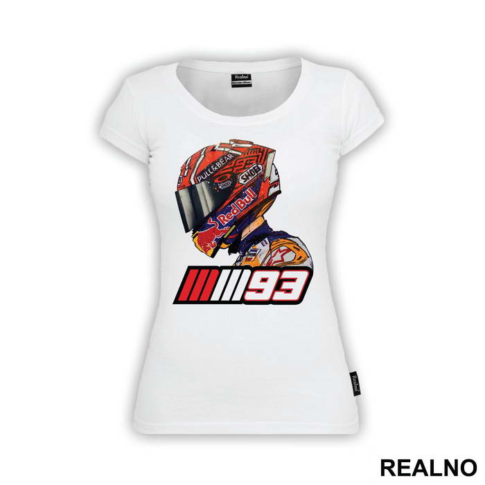 Marquez Helmet Portrait - 93 - MotoGP - Sport - Majica