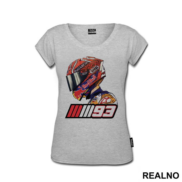 Marquez Helmet Portrait - 93 - MotoGP - Sport - Majica