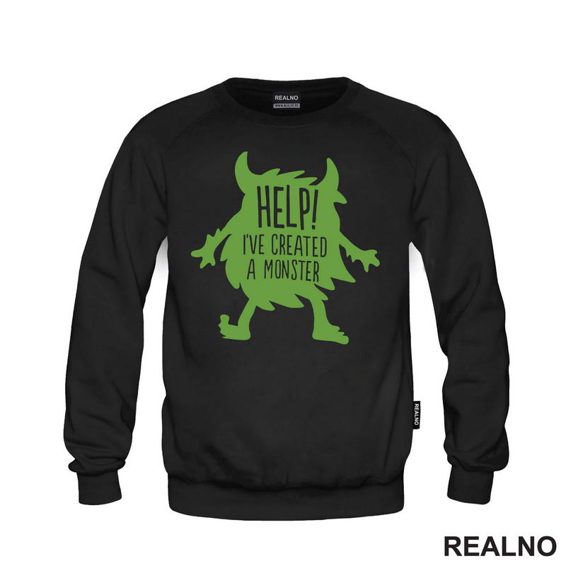 Help! I've Created A Monster - Green - Mama i Tata - Ljubav