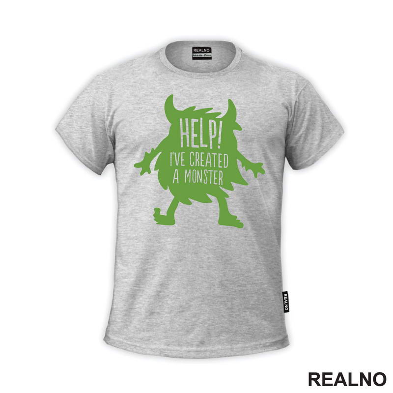 Help! I've Created A Monster - Green - Mama i Tata - Ljubav