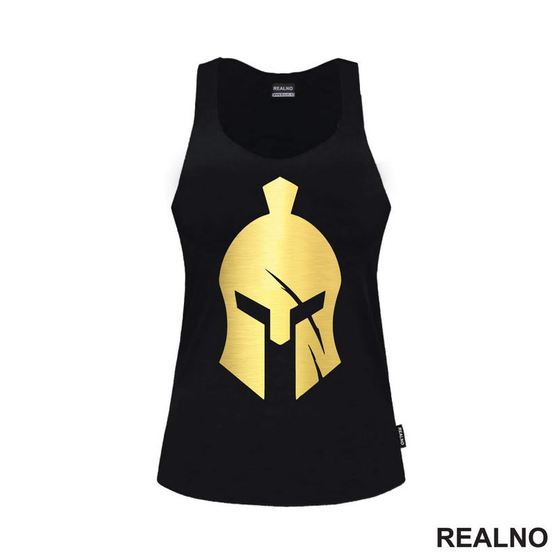 Spartans Logo - Golden Helmet - Trening