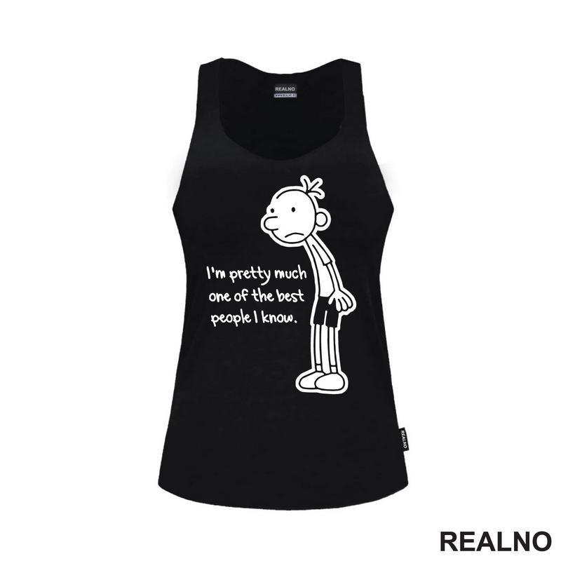 I'm Pretty Much One Of The Best People I Know - Diary of a Wimpy Kid - Humor