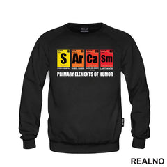 Primary Elements Of Humor - S Ar Ca Sm - Symbols - Humor