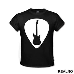 Guitar Pick - Silhouette Guitar - Muzika