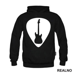 Guitar Pick - Silhouette Guitar - Muzika