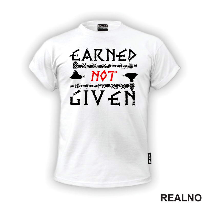 Earned Not Given - Motivation - Quotes