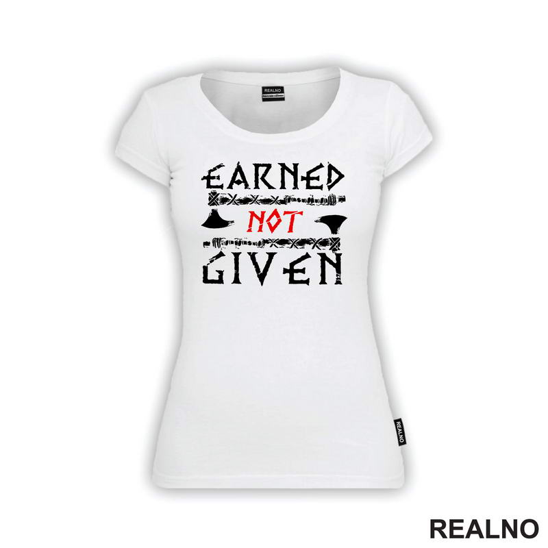 Earned Not Given - Motivation - Quotes
