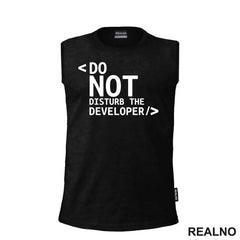 Do Not Disturb The Developer - Geek