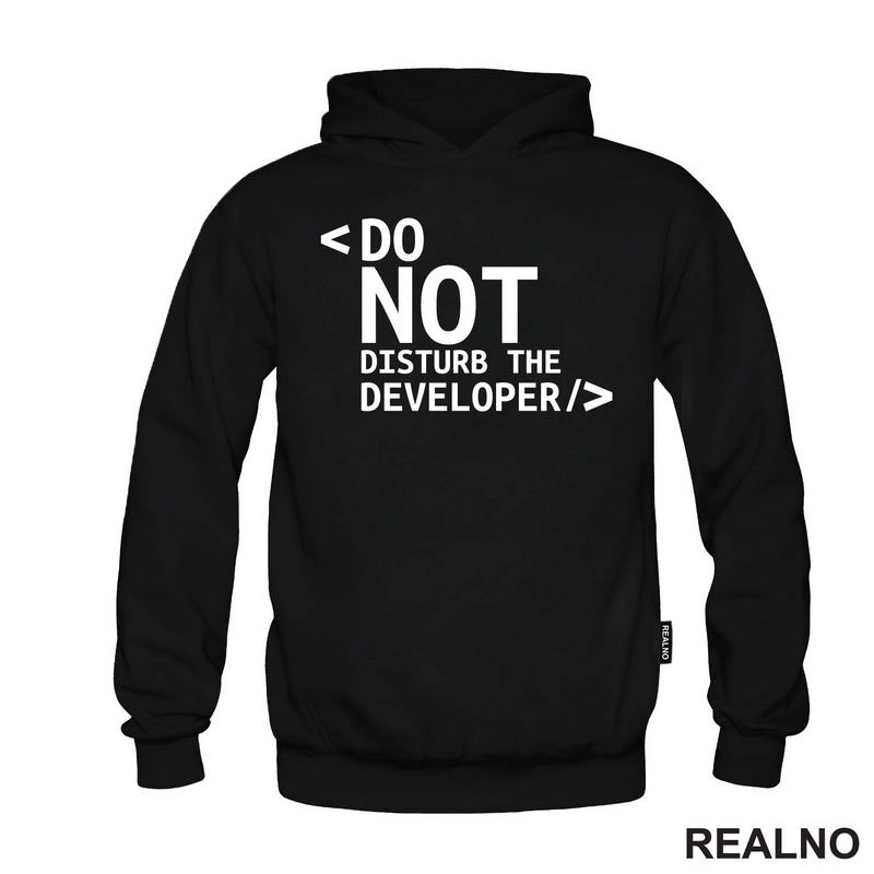 Do Not Disturb The Developer - Geek