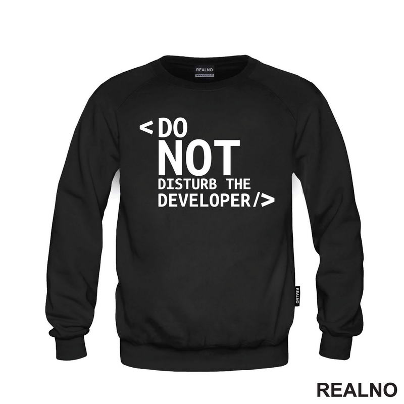 Do Not Disturb The Developer - Geek