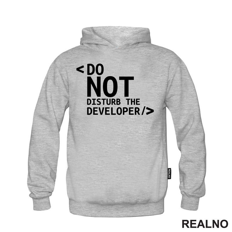 Do Not Disturb The Developer - Geek