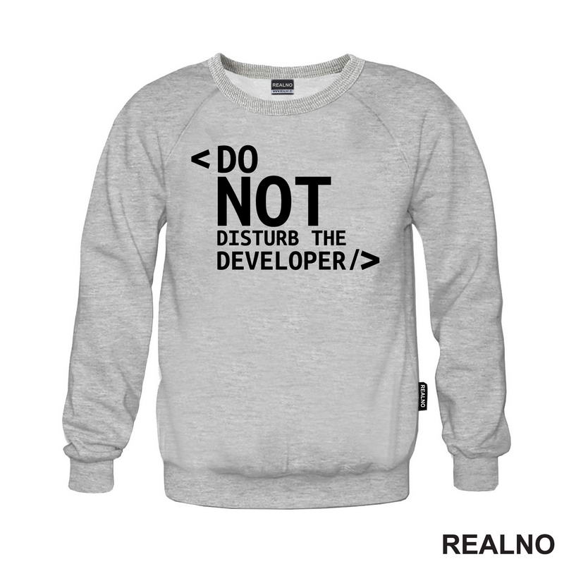 Do Not Disturb The Developer - Geek