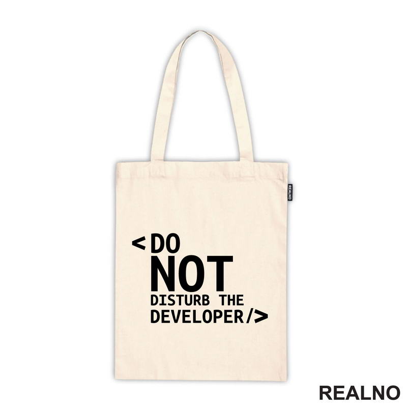 Do Not Disturb The Developer - Geek
