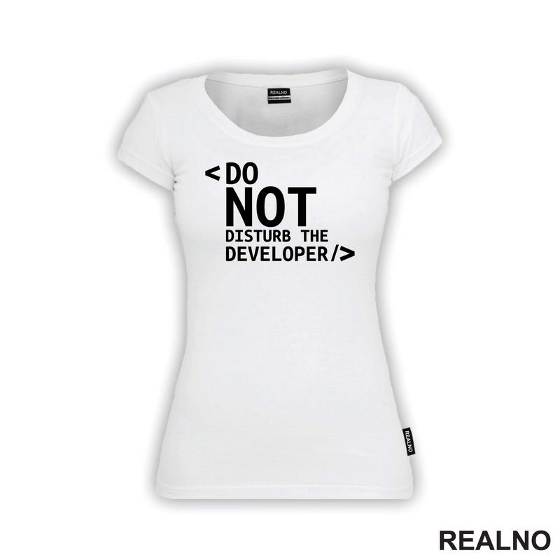 Do Not Disturb The Developer - Geek