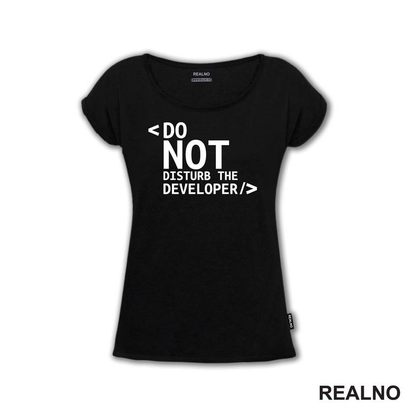 Do Not Disturb The Developer - Geek
