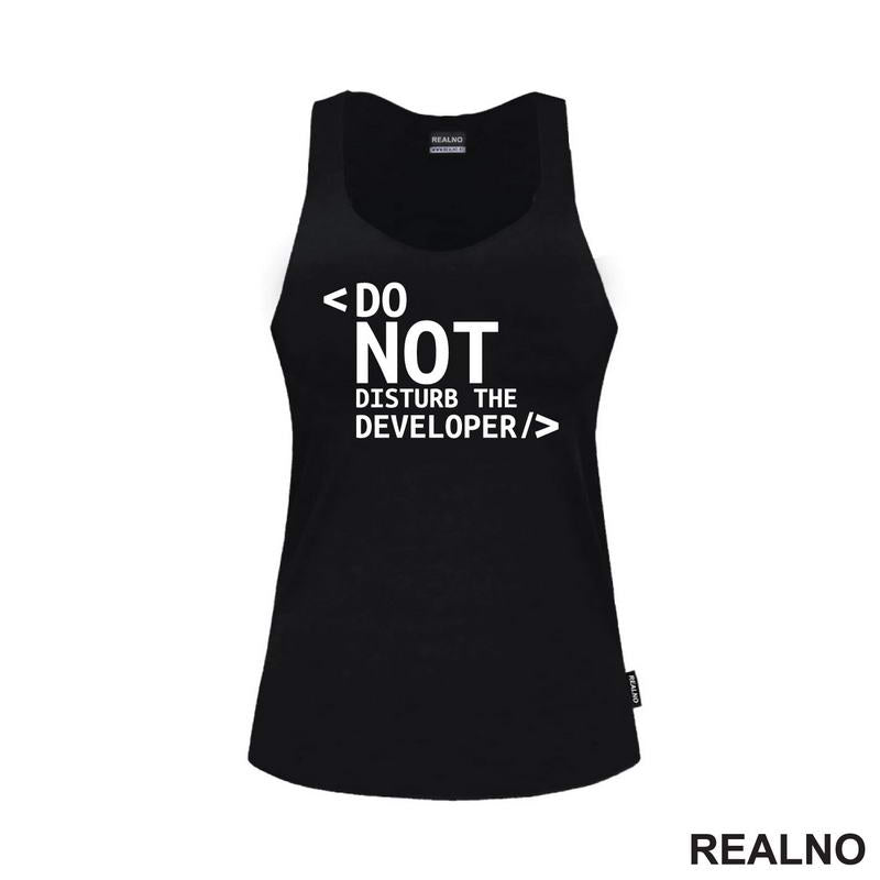 Do Not Disturb The Developer - Geek