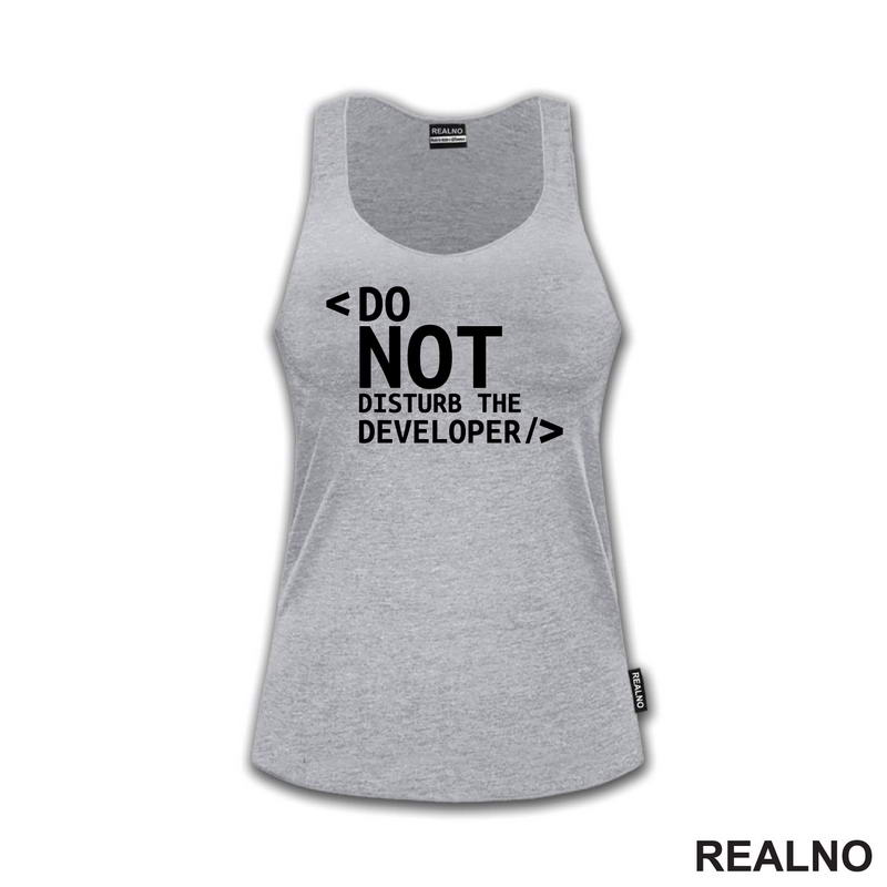 Do Not Disturb The Developer - Geek