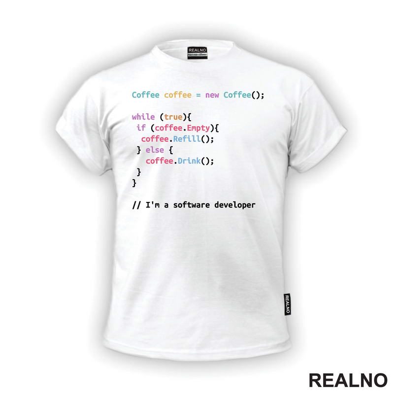 I'm A Software Developer - Coffee  - Geek