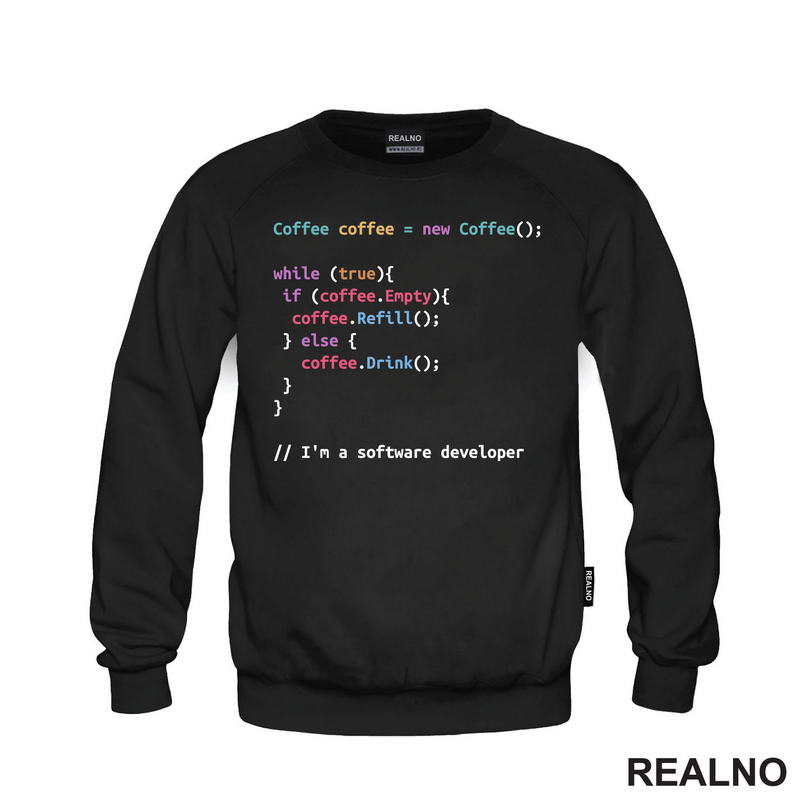 I'm A Software Developer - Coffee  - Geek