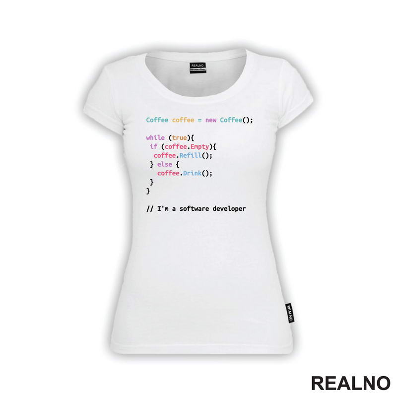 I'm A Software Developer - Coffee  - Geek