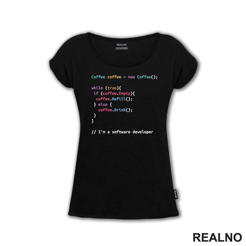 I'm A Software Developer - Coffee  - Geek