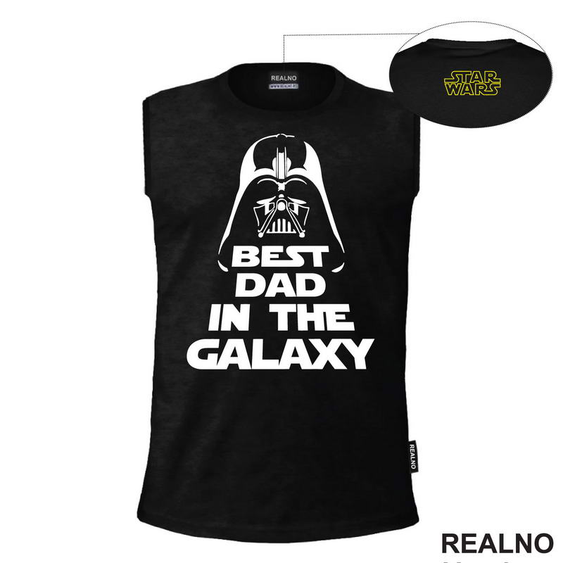 Best Dad In The Galaxy - Darth Vader - Star Wars - Mama i Tata - Ljubav