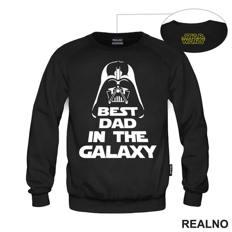 Best Dad In The Galaxy - Darth Vader - Star Wars - Mama i Tata - Ljubav