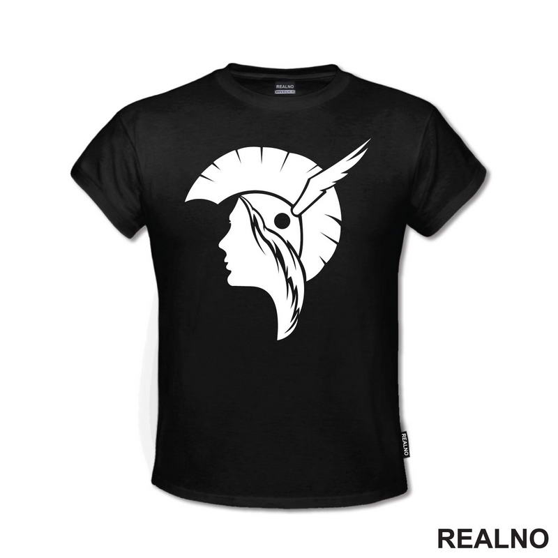 Spartan Girl Warrior Illustration - Trening