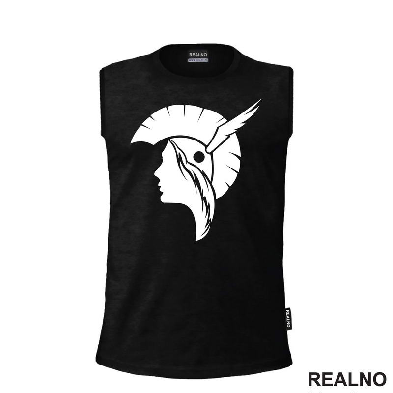 Spartan Girl Warrior Illustration - Trening
