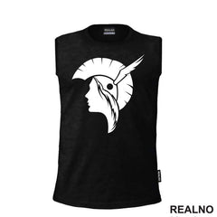 Spartan Girl Warrior Illustration - Trening