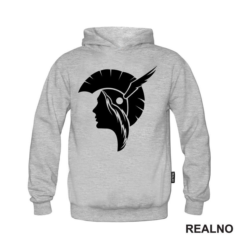 Spartan Girl Warrior Illustration - Trening