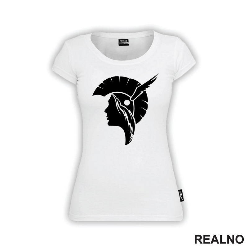 Spartan Girl Warrior Illustration - Trening
