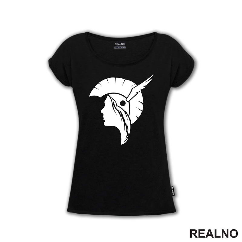 Spartan Girl Warrior Illustration - Trening