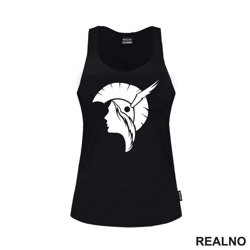 Spartan Girl Warrior Illustration - Trening