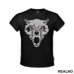 Gray Wolf - Red Eyes - Vuk - Životinje