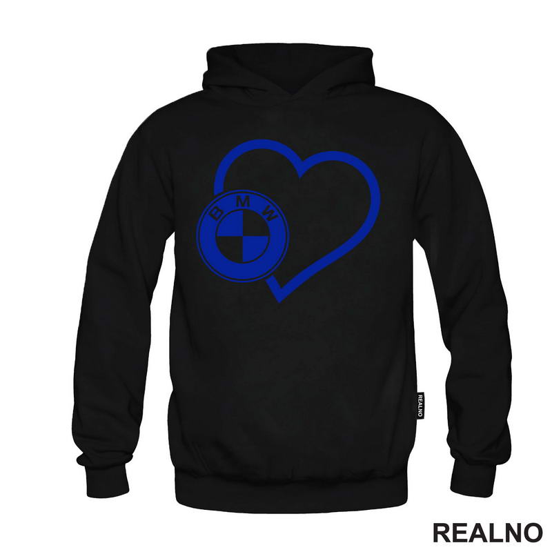 BMW In Heart - Blue Logo - Cars - Auto