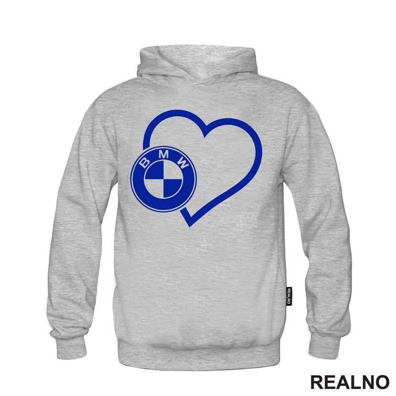 BMW In Heart - Blue Logo - Cars - Auto
